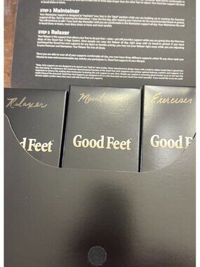 The Good Feet Store 3 Step System - Exerciser W454 Maintenance 3 Relaxer 29